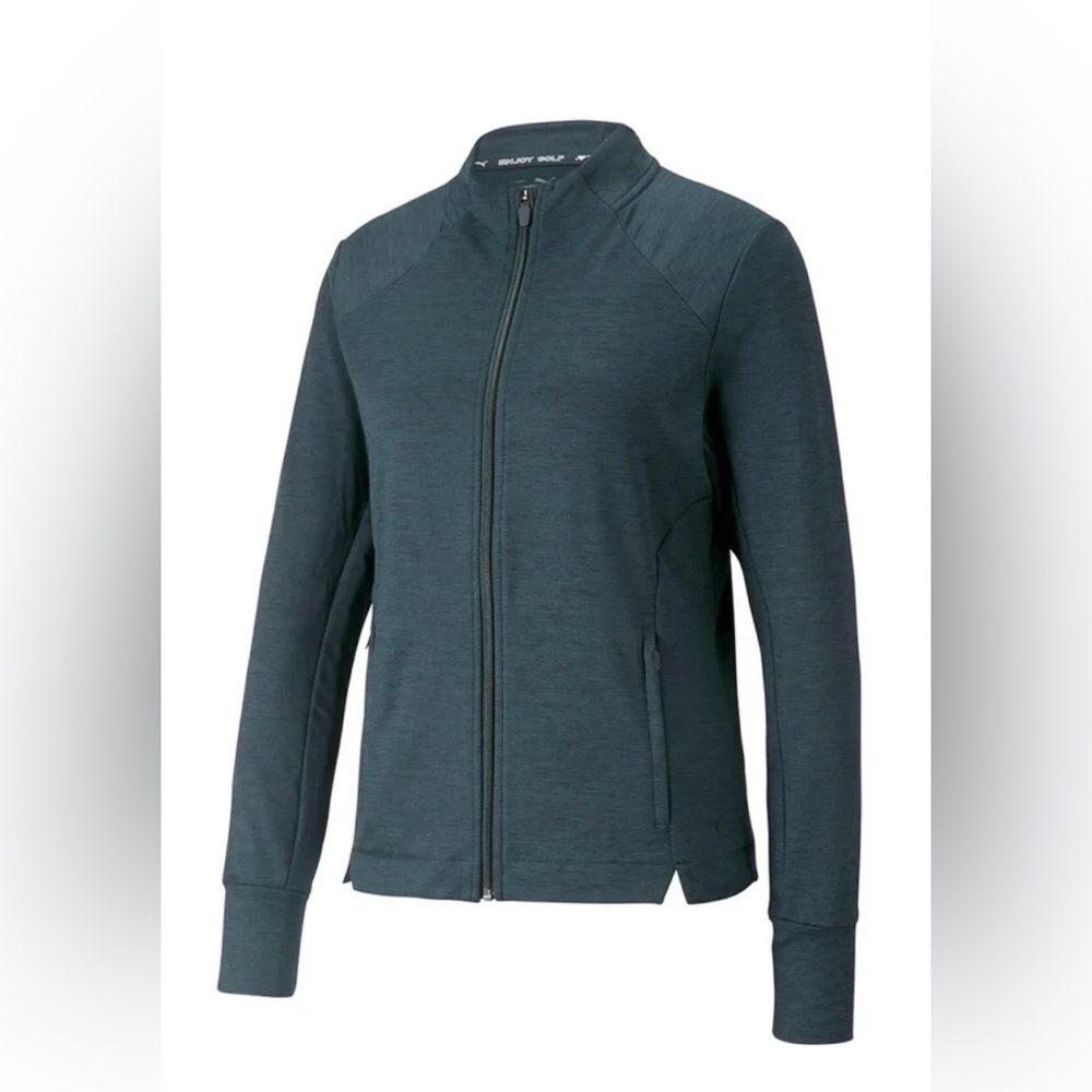 Puma Women’s CLOUDSPUN Heather Full Zip Golf Jacket